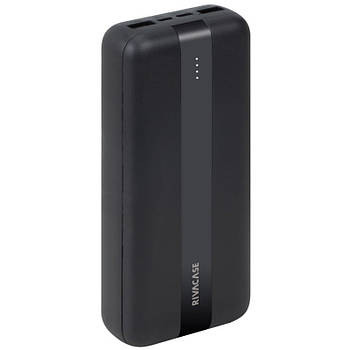 Універсальна мобільна батарея RIVACASE VA2081 20000mAh, USB-C, 2*USB-A