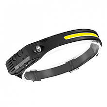 Ліхтарик із сенсорним керуванням MULTI-FUNCTION INDUCTION HEAADLAMP W689-1