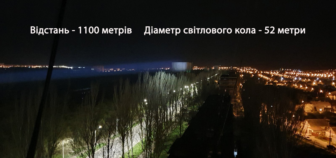 Пошуково-зенитний світлодіодний прожектор HUNTER 23