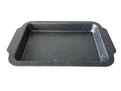 Форма тефлонова крихта сірий з ручкою 23х36х3,5см VT6-19628 18910 ТМ VITOL