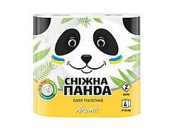 Туалетний папір 4шт Арома ТМ СНЕЖНАЯ ПАНДА