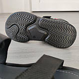 Чоловічі сандалі Чорно-сірий, фото 6