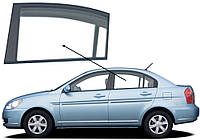 Боковое стекло Hyundai Accent 2006-2010 задней двери левое