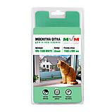 Москітна сітка для вікон самоклейка MVM WN-1200 T 900мм/1500мм біла, фото 5