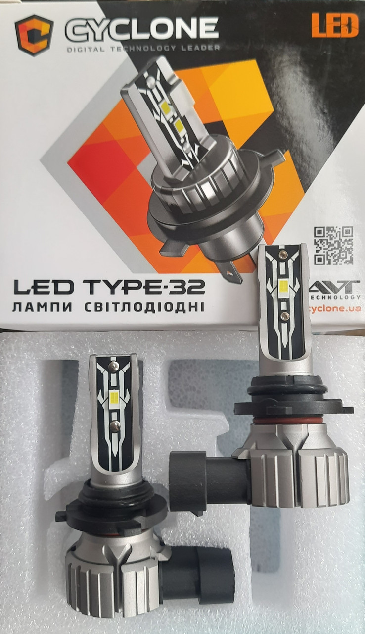 Лампи Led Cyclone 9006 HB4 type-32 6000k 4800Lm