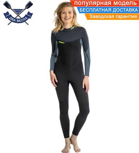 Жіночі гідрокостюми Jobe Sofia Fullsuit 3 / 2 мм Midnight Blue 303522001-M груди 93-99 стегна 99-105 талія 77-83
