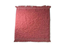 Рушник 30х50 махровий жаккард персиковий ТМ ОптТурко