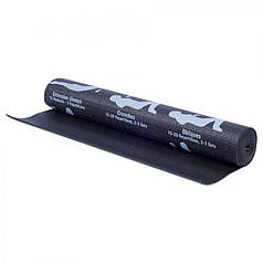Килимок для йоги та фітнесу 4 мм 173*61 см Stenson R17829 Black/Asanas N