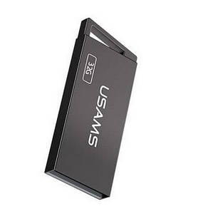 Флешка 32GB USAMS US-ZB206 USB2.0 High Speed Flash Drive Grey N, фото 1