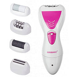 Акумуляторний Епілятор Geemy GM 7006 4в1 / Електроепілятор / Депілятор