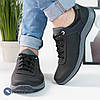 Чоловічі кросівки чорного кольору, фото 6