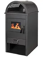 Піч на дровах Termo Sistem KREKA K-10 (чорний) 9 кВт печі опалювальні для дому та дачі
