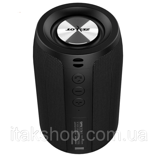 Бездротова Bluetooth колонка Zealot S32 (Чорний)