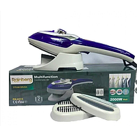 Відпарювач для одягу з двома змінними насадками Rainberg RB-6315 2000 Вт