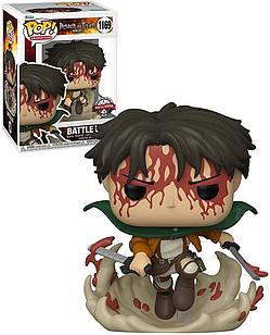 Фігурка Funko Pop Фанко Attack on Titan Battle Levi Атака Титанов Леві №1169 AEx