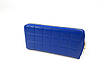 Жіночий гаманець на блискавці синій, фото 6