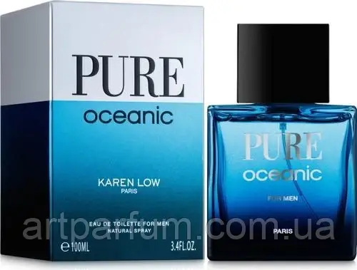 Туалетна вода для чоловіків Karen Low Pure Oceanic 100ml