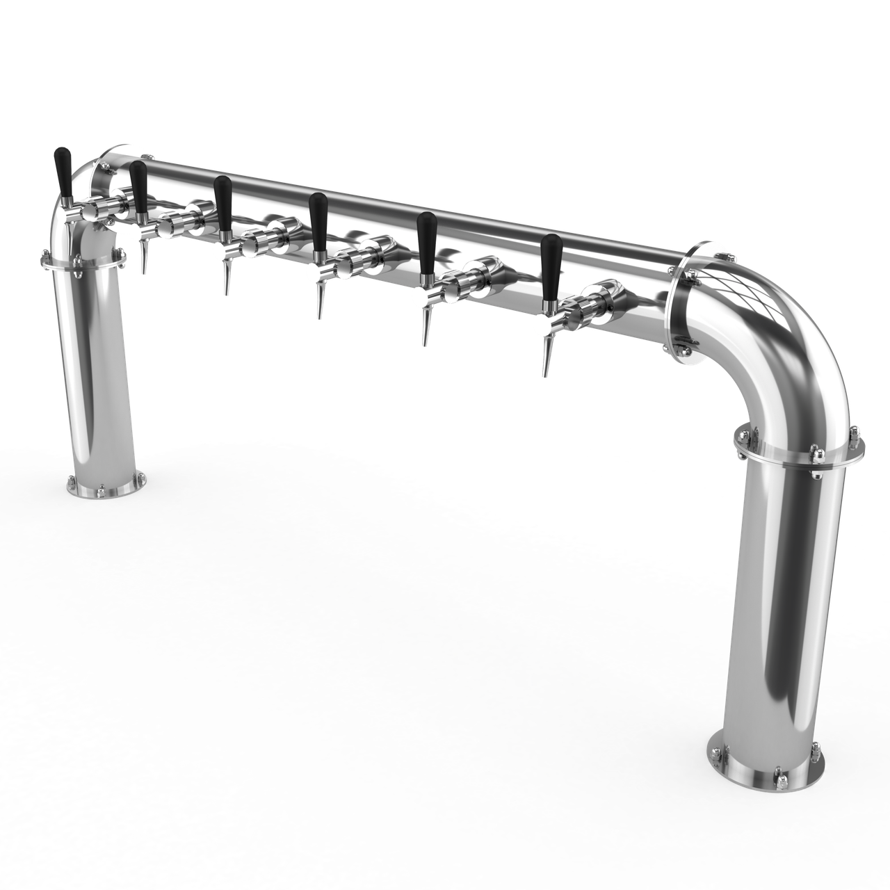 Пивна колона П-подібна фланцева на 6 сортів UBC