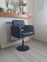 Парикмахерское кресло Beatrice HC183N черный опора черная