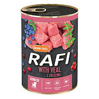 RAFI Junior консерву для цуценят із телятиною 400 г