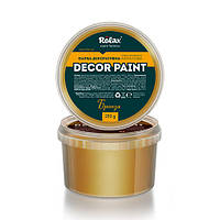 Фарба декоративна акрилова "DECOR PAINT" БРОНЗА 0,25кг Ролакс