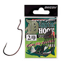 Крючок Decoy Worm21 Digging Hook 3/0, 6 шт/уп