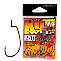 Крючок Decoy Worm25 Hook Wide 02, 8 шт/уп