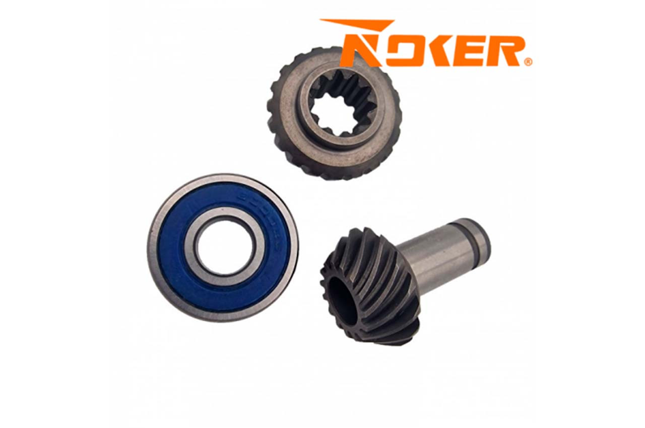 Редукторна пара 9T + підшипник Noker — БК 40/44 1 шт.