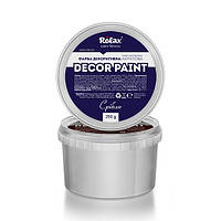 Краска перламутровая декоративная акриловая "DECOR PAINT" СЕРЕБРО 0,25кг Ролакс