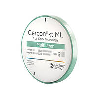 Cercon disc xt ML 18 А3, диск цирконієвий, багатошаровий (98*18)