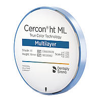 Cercon disc ht ML 18 А3, диск цирконієвий, багатошаровий (98*18)