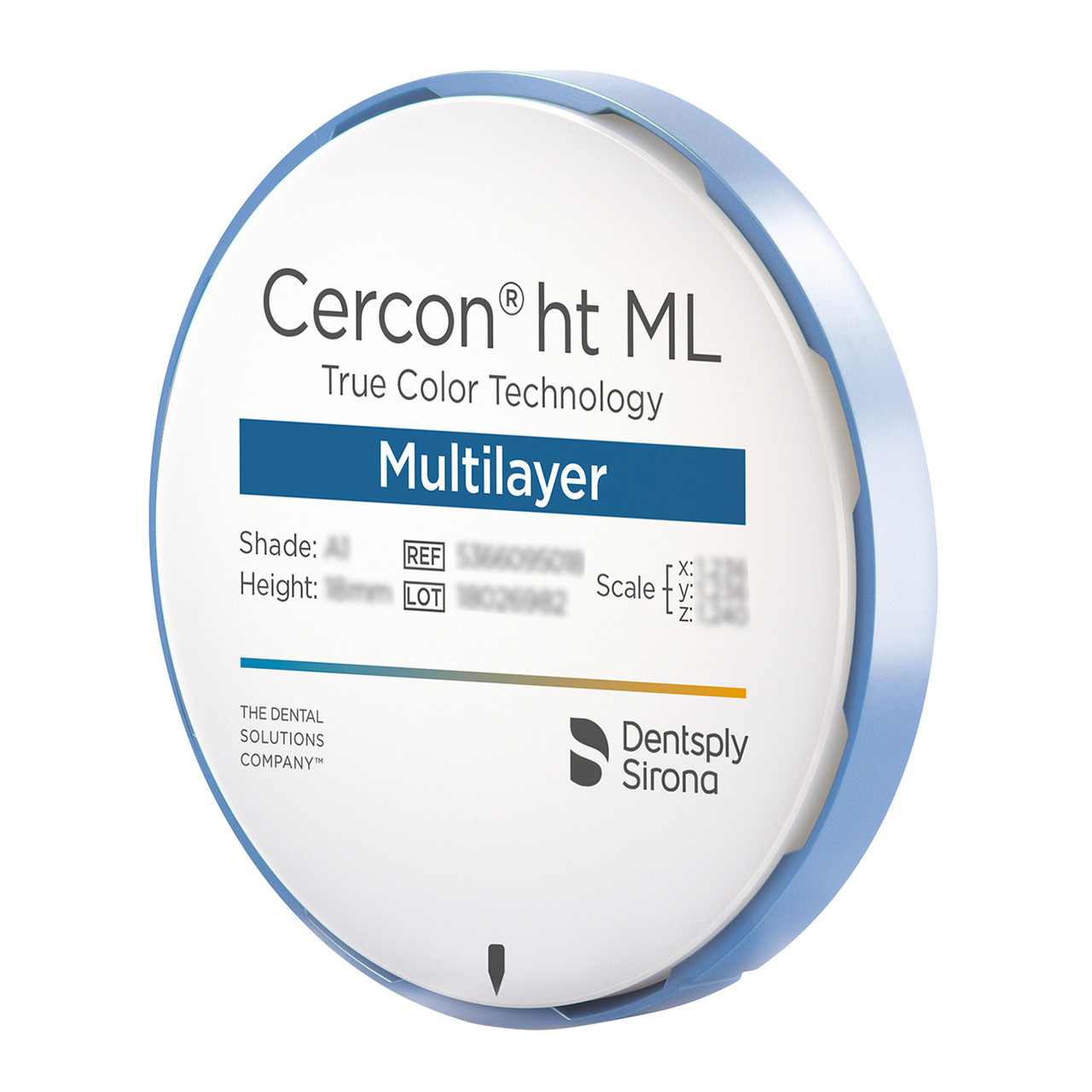 Cercon disc ht ML 18 B2, диск цирконієвий, багатошаровий (98*18)