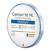 Cercon disc ht ML 14 А3, диск цирконієвий, багатошаровий (98*14)