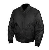 Тактическая куртка бомбер Mil-Tec CWU BLACK 2XL черная 10404502