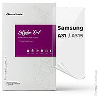 Ударопрочная пленка для Samsung A31(A315) Гидрогелевая Защитная глянцевая прозрачная