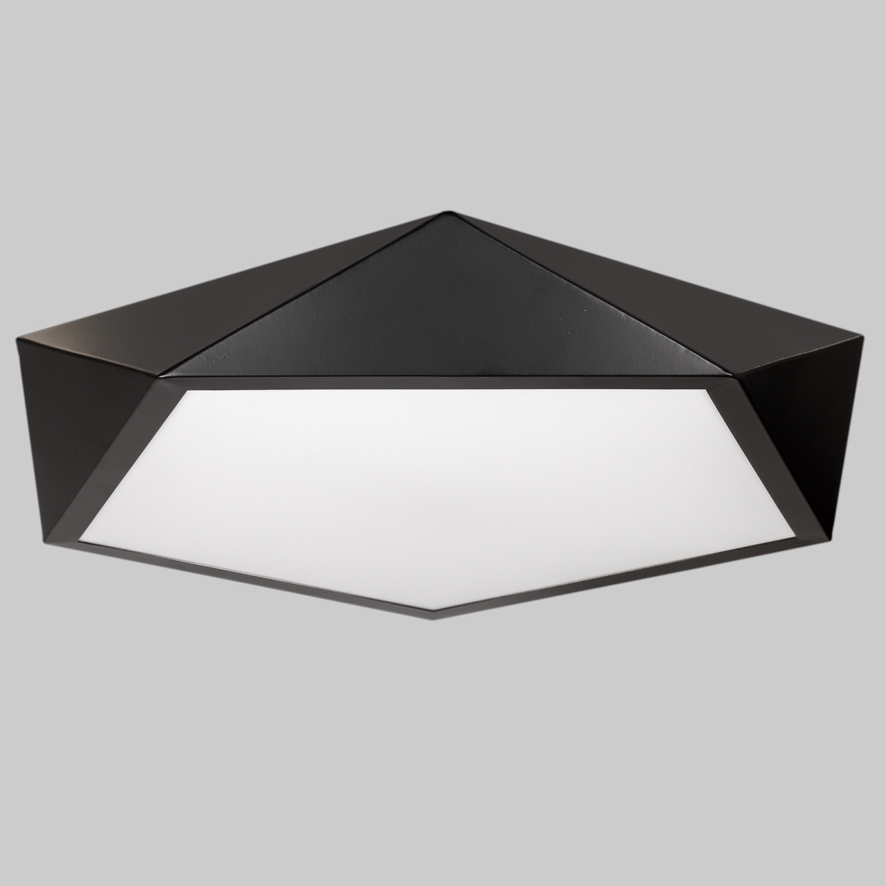 Чёрная люстра з пультом "Звёздочка" (52см, 70W) 52-L77 ВК