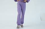 Дитячий спортивний костюм на дівчинку фіолетового кольору р.104-170, фото 7