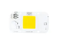 LED сборка, AQUAXER 20W Warm, Dimmable, 75x40 мм. Светодиодный чип высокой яркости.