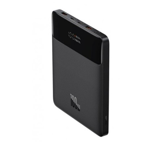 УМБ BASEUS Blade Power Digital Display Fast Charging Power bank 20000mAh |2USB/2Type-C, 100W/3A, PD/QC|, фото 1