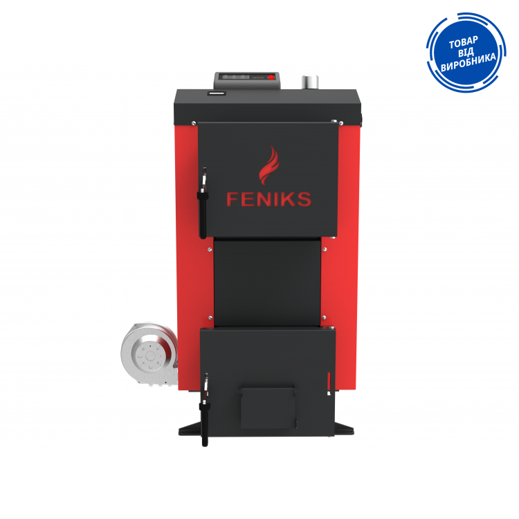 Твердопаливний котел Feniks серія A 20 кВт plus, фото 1