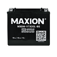 Mото аккумулятор MAXION YTX 20L-BS 18Ah