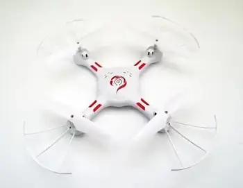 Квадрокоптер на радіокеруванні з WiFi камерою Білий QY66-X05 Квадрокоптер який світиться