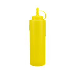 Пляшка для соусу 360 мл Жовта