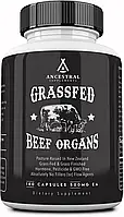 Ancestral Supplements Grassfed Beef Organs / Говяжьи органи 180 капсул