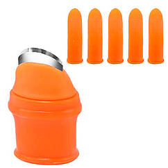 Секатор на палець + 5 змінних насадок