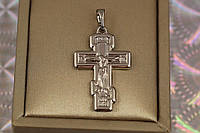 Крестик Xuping Jewelry сила веры 2.9 см серебристый
