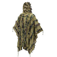 Маскувальний костюм пончо Helikon-Tex® Leaf Ghillie Poncho® - US Woodland