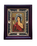 Мария Египетская икона с молитвой об избавлении от блудной страсти и брани