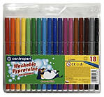 Фломастери Cen 18 кольорів