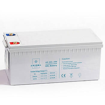 Акумулятор гелевий AXIOMA ENERGY 200 Ач (AX-Gel-200) S